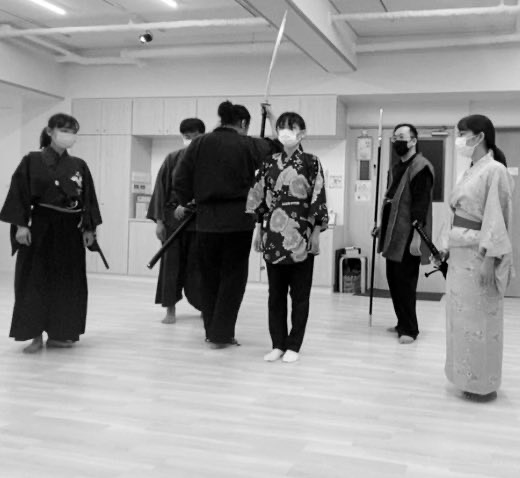 生徒演目稽古中！！（殺陣・習い事・発表会・東京）