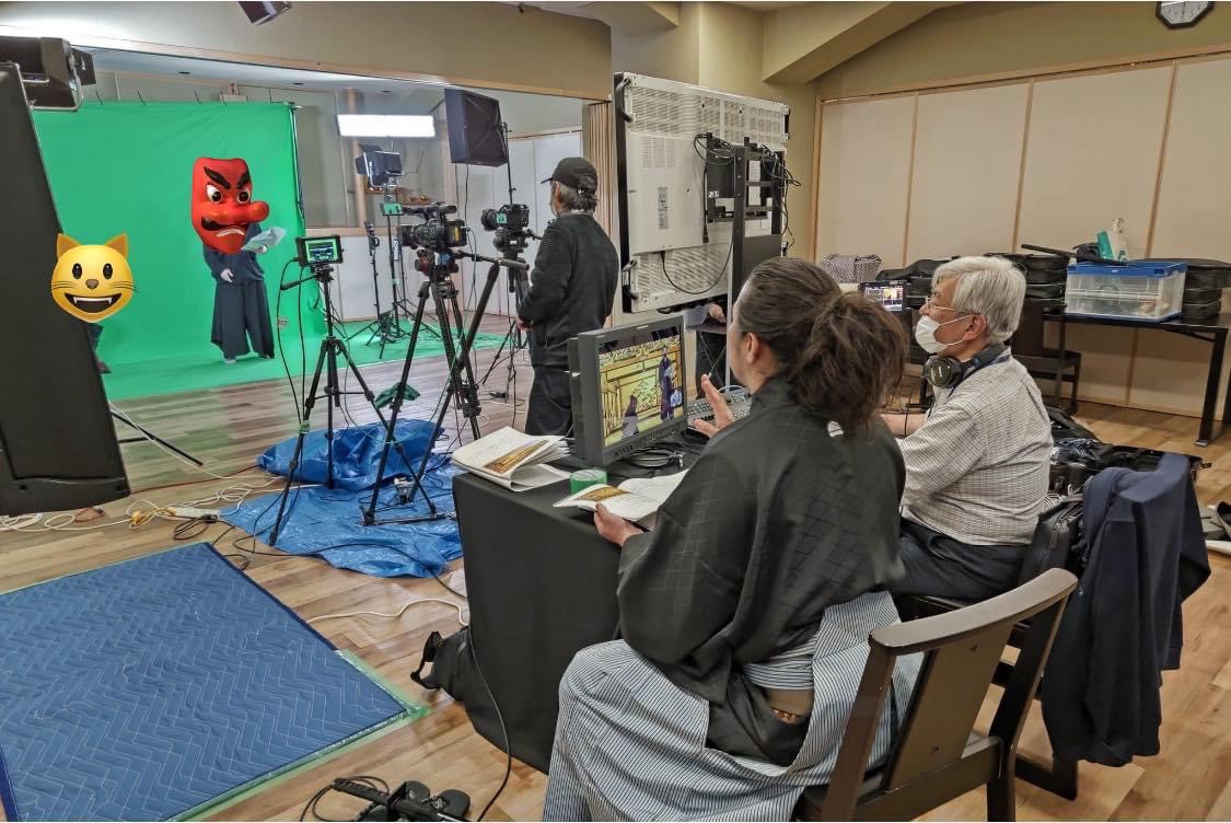 Filming for Samurai/Ninja Show (Cultural Experience/Japan)